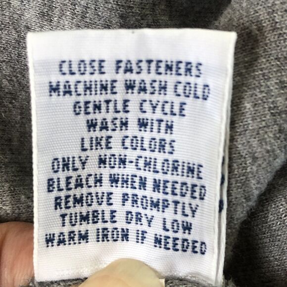 Polo Ralph Lauren 1/4 Zip Long Sleeve Heather Gray Pullover Large - Picture 10 of 12